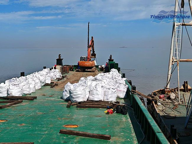 月東(dōng)油田2024年海管懸空治理施工項目完工 月東油田(tián)2024年海(hǎi)管懸空治理施工(gōng)項目完工